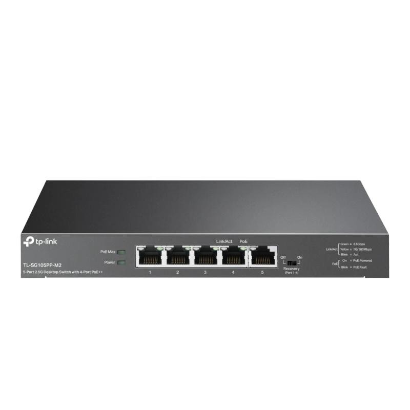 5-PORT 2.5G DESKTOP SWITCH WITH 4-PORT POE++