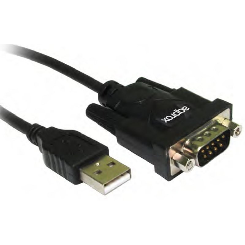 ADAPTADOR APPROX  USB A SERIE RS-232 - CONEXIONES USB/DB9 M/M