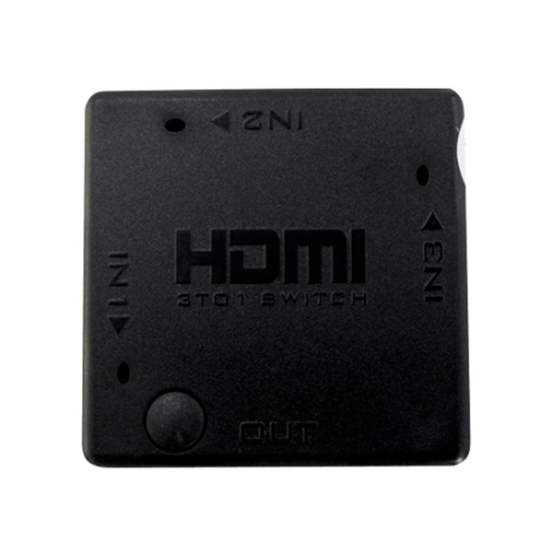 ADAPTADOR SWITCH HDMI 3 PUERTOS 1080P 4K APPROX APPC28v2