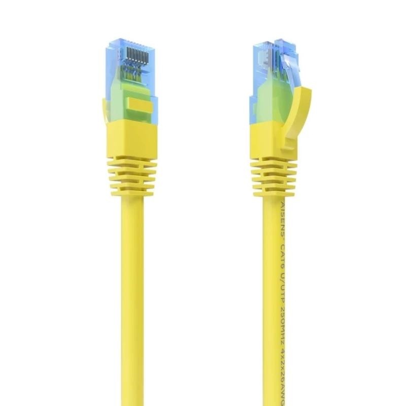 AISENS A135-0838 cable de red Amarillo 5 m Cat6 U/UTP (UTP)