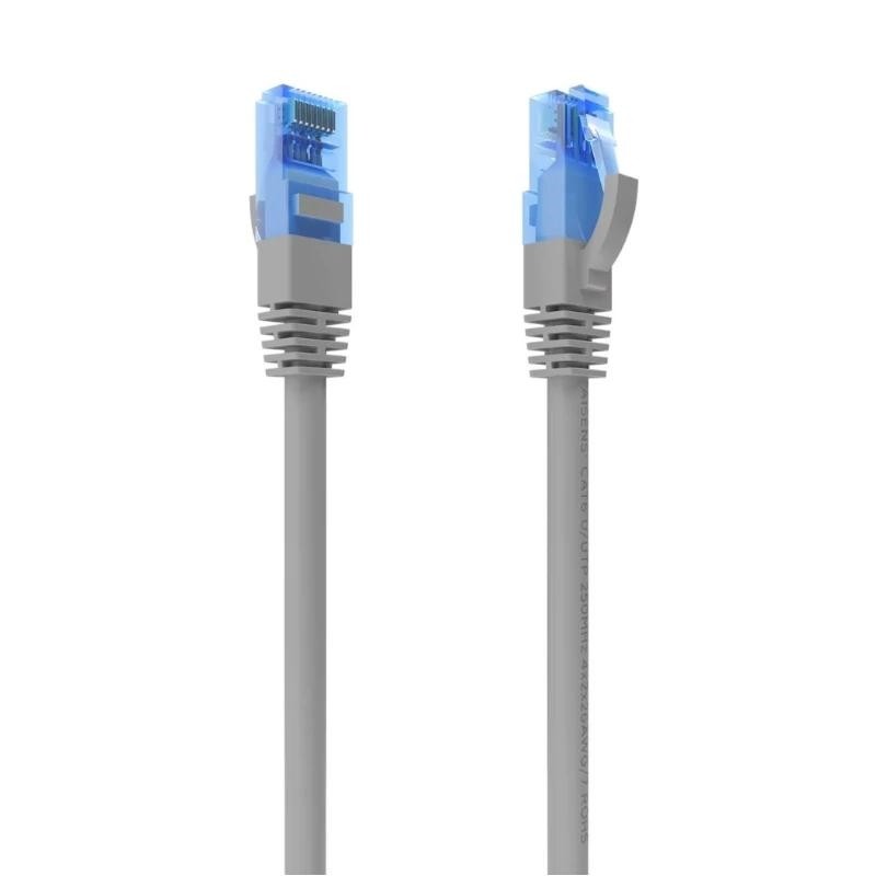 AISENS Cable De Red Latiguillo RJ45 Cat.6 UTP AWG26 CCA, Gris, 0.5 m