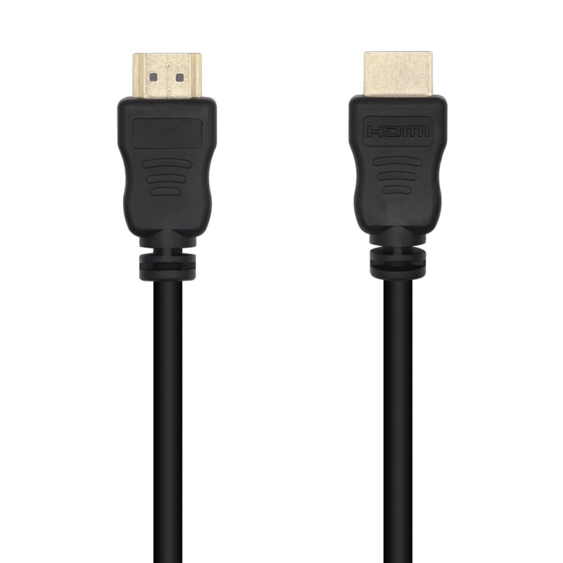 AISENS Cable HDMI V1.4 Alta Velocidad 14+1 CCS, A/M-A/M, Negro, 1.0m