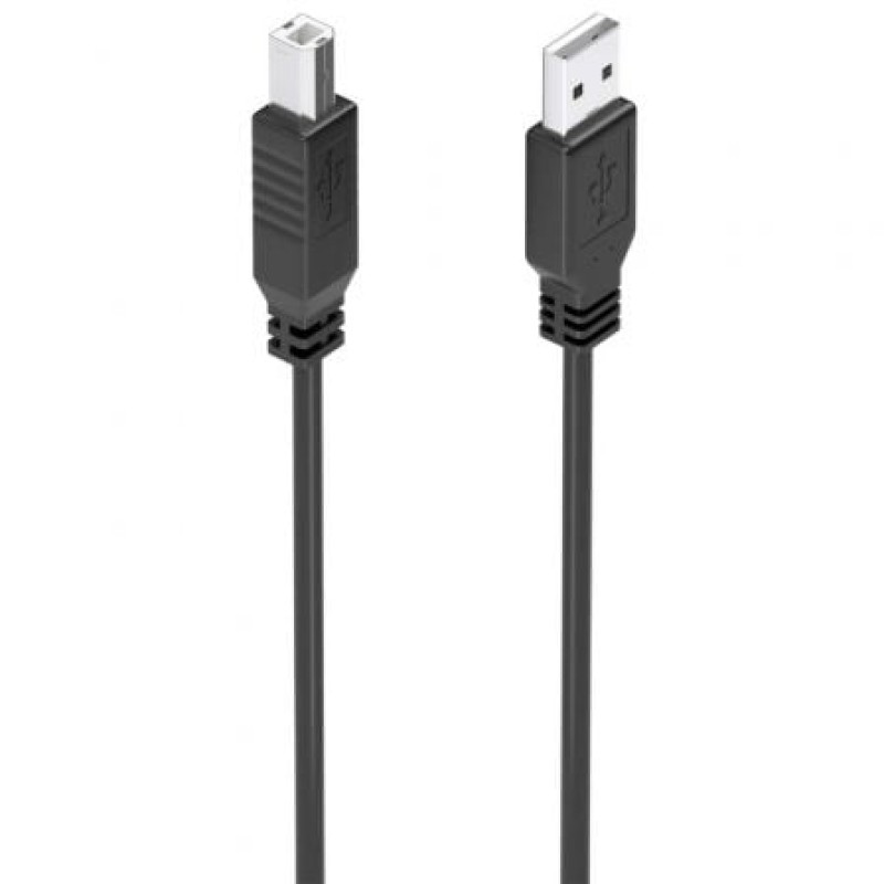 AISENS Cable USB 2.0 con Amplificador, Tipo A/M-B/M, Negro, 10m