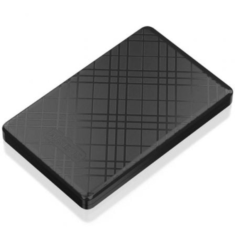 AISENS Caja Externa 2,5" ASE-2522B 9.5mm SATA a USB 3.0/USB3.1 Gen1, Negra