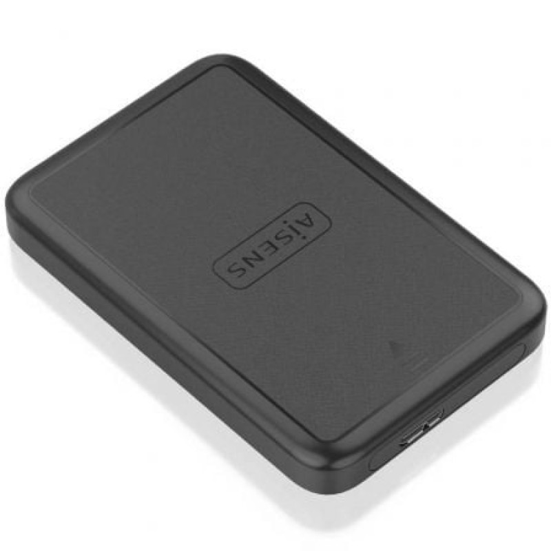 AISENS Caja externa 2.5" ASE-2519B 9.5mm SATA a USB 3.0/USB3.1 Gen1, Negro