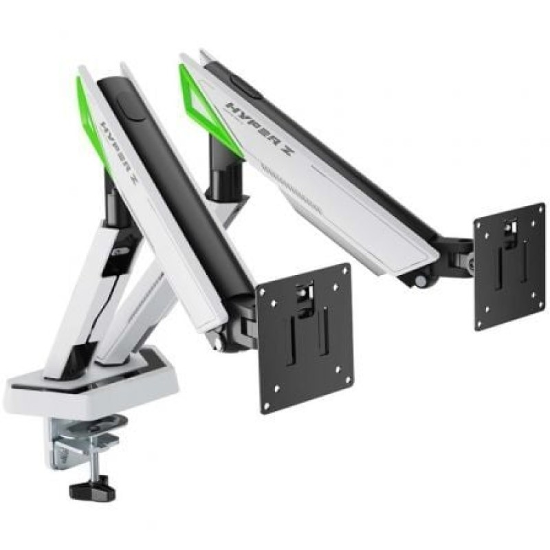 AISENS DT38TSR-345 soporte para monitor 96,5 cm (38") Escritorio Negro, Blanco