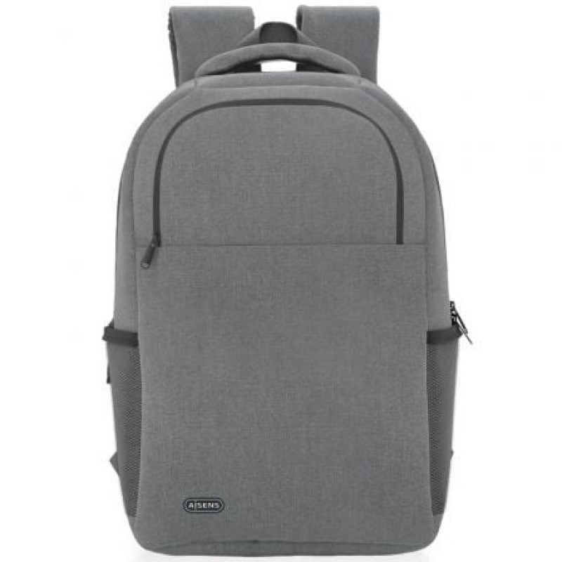 AISENS Mochila premium para portátil 15.6, Gris