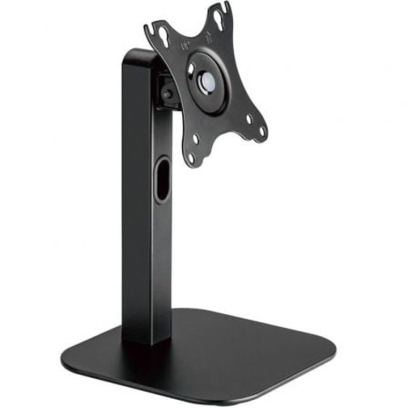 AISENS Soporte de Mesa Eco Giratorio e Inclinable Para Monitor/POS 2.5kg de 10"-24", Negro