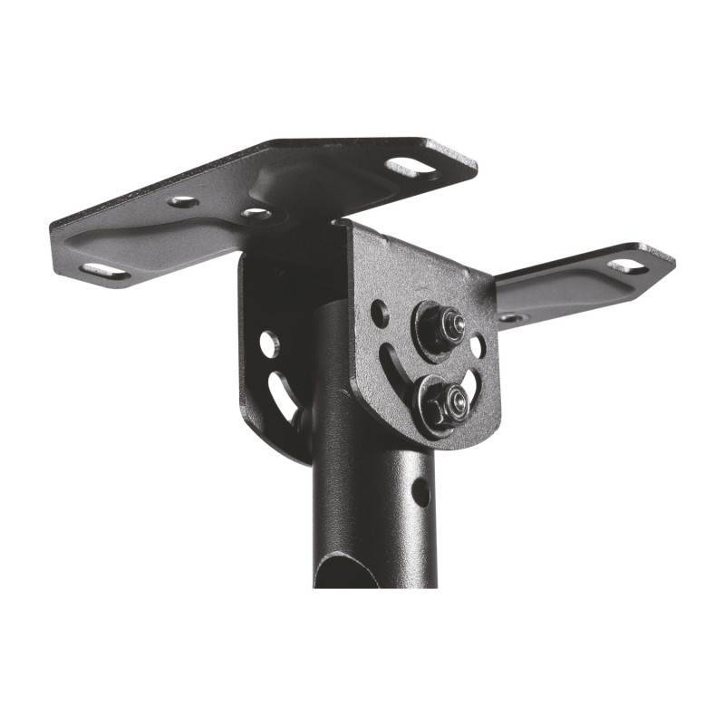 AISENS Soporte de techo giratorio, inclinable, extensible para monitor/TV 50kg de 23”-43”, Negro