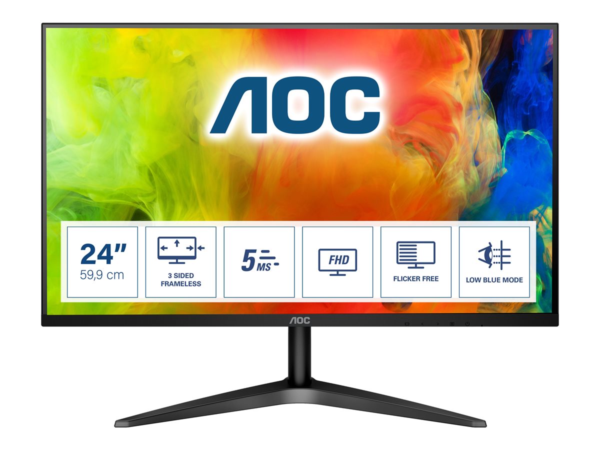 AOC 24B1H - B1 Series - monitor LED - Full HD (1080p) - 23.6"