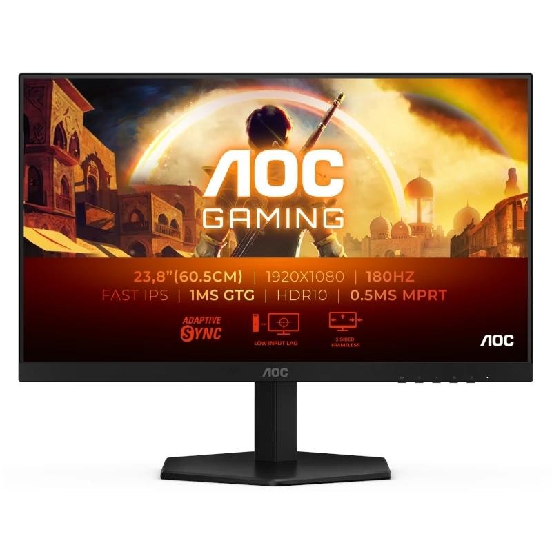 AOC G4 24G42E pantalla para PC 60,5 cm (23.8") 1920 x 1080 Pixeles Full HD LCD Negro