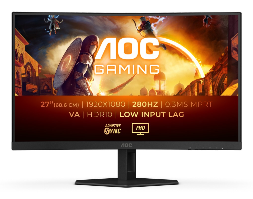 AOC G4 C27G4ZXE pantalla para PC 68,6 cm (27") 1920 x 1080 Pixeles Full HD LED Negro, Gris