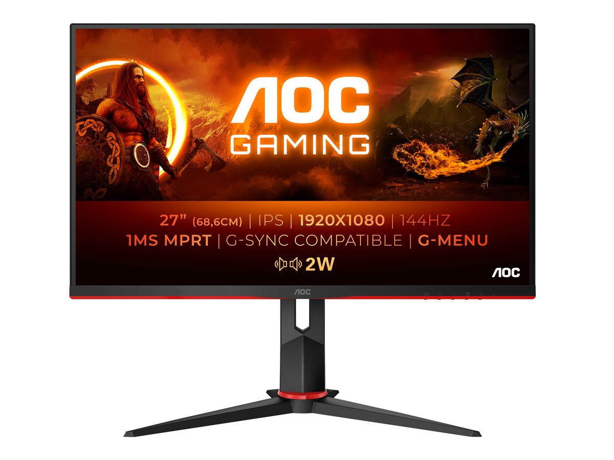 AOC Gaming 27G2AE/BK - monitor LED - Full HD (1080p) - 27"