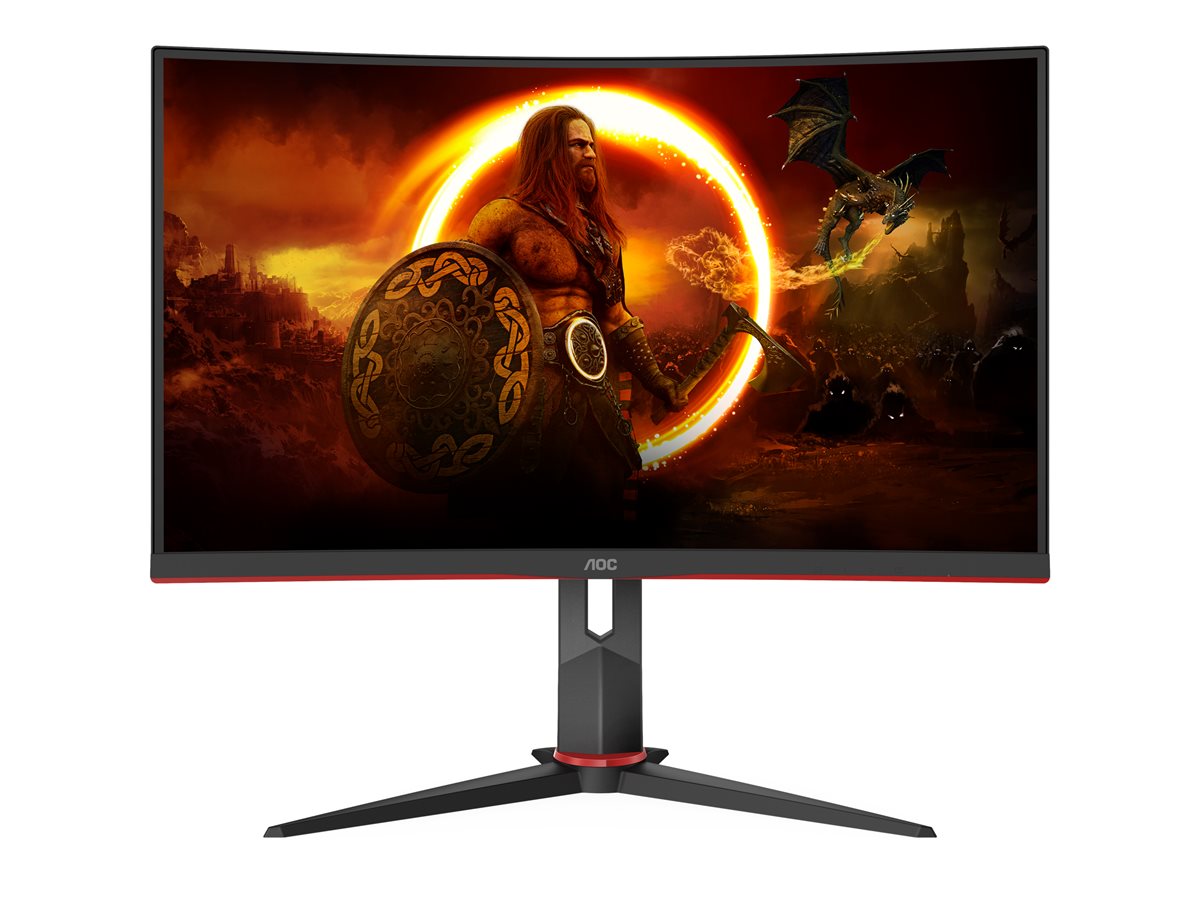 AOC Gaming C27G2U/BK - monitor LED - curvado - Full HD (1080p) - 27"
