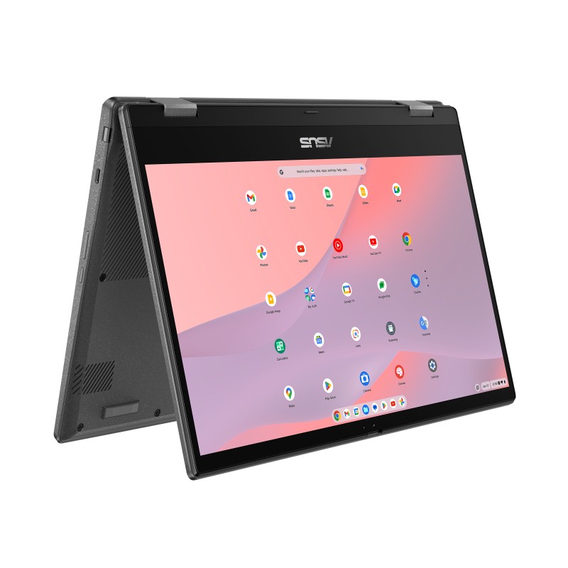 ASUS Chromebook CM14 Flip CL1402FM2A-EC0224 - Ordenador Portátil 14" Full HD (MediaTek Kompanio 520, 8GB RAM, 128GB eMMC, ARM Mali-G52 MC2, ChromeOS)