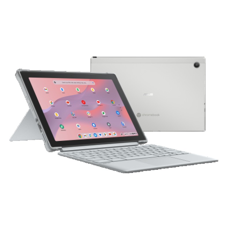 ASUS Chromebook CM30 Detachable CL3001DM2A-R70323 - Ordenador Portátil 10.51" WUXGA (ARM Cortex Kompanio 520, 8GB RAM, 128GB eMMC, ARM Mali-G52 MC2,