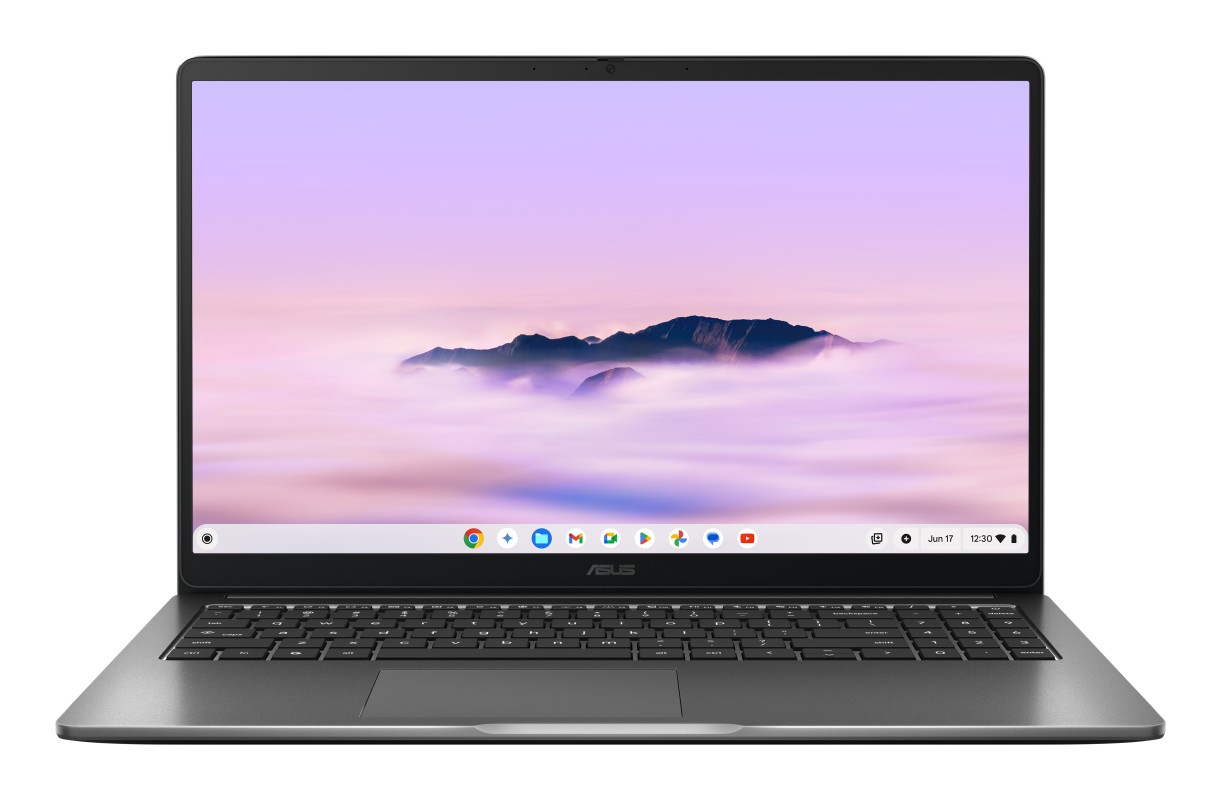 ASUS Chromebook CX1505CTA-S70031 - Ordenador Portátil 15.6" Full HD (Intel Core 3 N355, 8GB RAM, 128GB eMMC, Graphics, ChromeOS) Gris Roca - Teclado