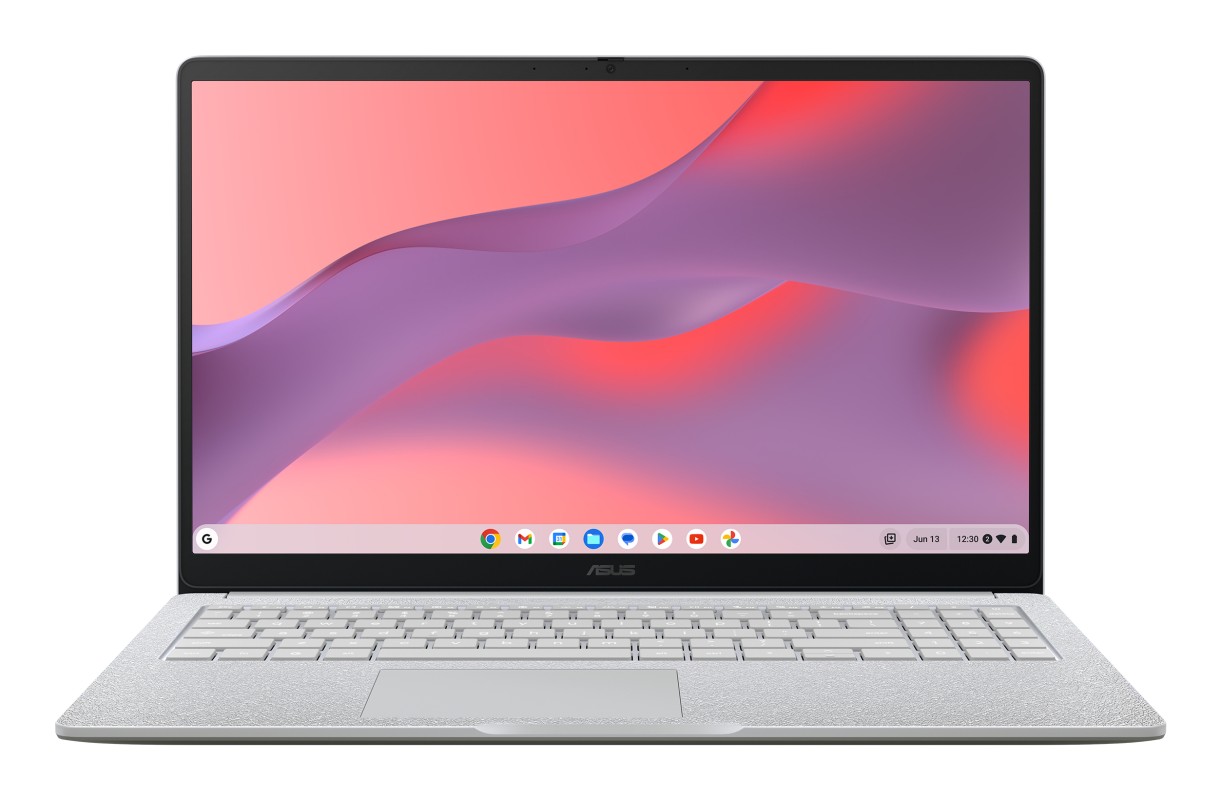 ASUS Chromebook CX1505CTA-S70348 - Ordenador Portátil 15.6" Full HD (Intel N N50, 8GB RAM, 128GB eMMC, UHD Graphics, ChromeOS) Gris Puro - Teclado QW