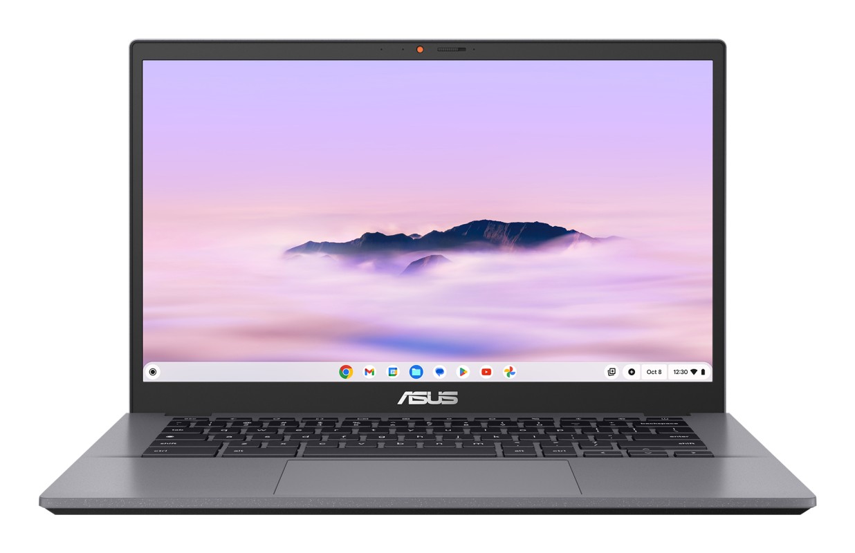 ASUS Chromebook Plus CX34 CX3402CBA-PQ0597 - Ordenador Portátil 14" Full HD (Intel Core i5-1235U, 8GB RAM, UHD Graphics, ChromeOS) Gris Roca - Teclad