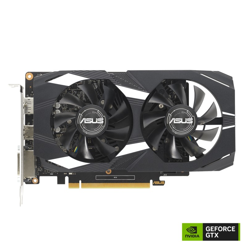 ASUS Dual -GTX1650-O4GD6-P-V2 NVIDIA GeForce GTX 1650 4GB GDDR6