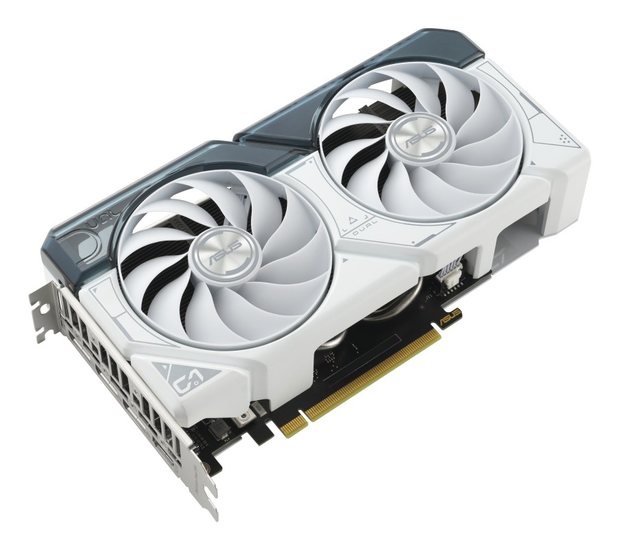 ASUS Dual -RTX4060TI-O8G-WHITE NVIDIA GeForce RTX 4060 Ti 8GB GDDR6