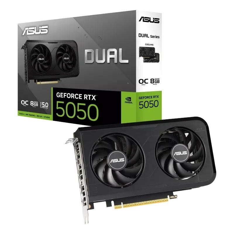 ASUS Dual -RTX5050-O8G NVIDIA GeForce RTX 5050 8GB GDDR6