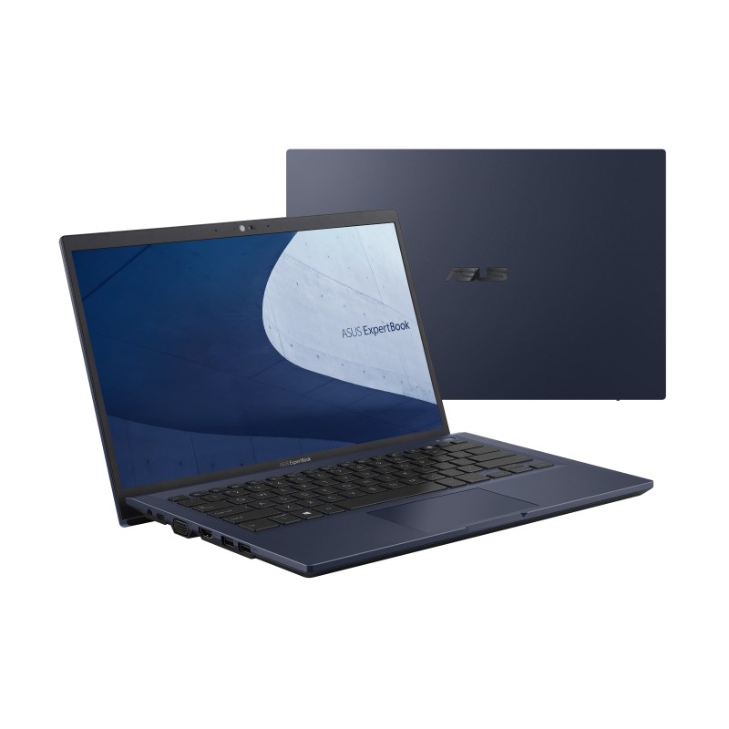 ASUS ExpertBook B1 B1400CEAE-EK4397W - Portátil 14" Full HD (Core i5-1135G7, 8GB RAM, 512GB SSD, Iris Xe Graphics, Windows 11 Home) Negro Estrella -