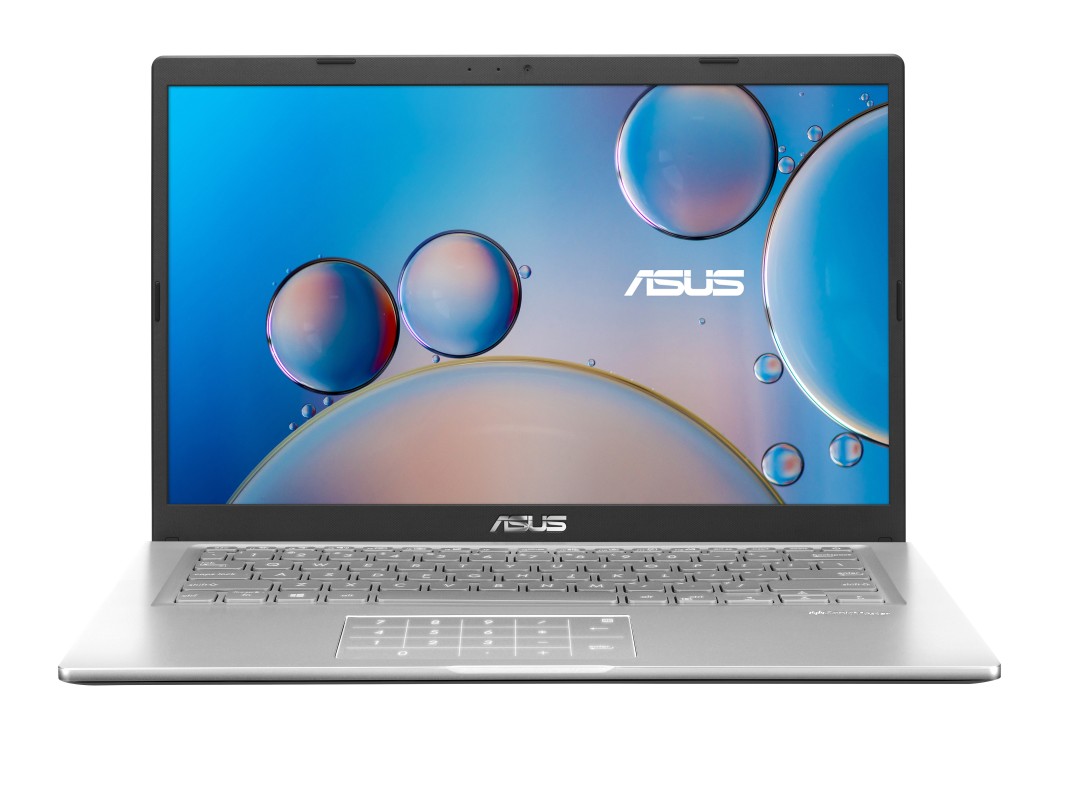 ASUS F415JA-BV882T - Portátil 14" HD (Core i3-1005G1, 8GB RAM, 256GB SSD, UHD Graphics, Windows 10 Home S) Plata Transparente - Teclado QWERTY españ