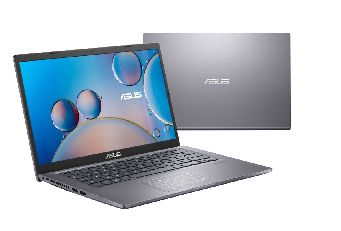 ASUS F415JA-EB1157T - Portátil 14" Full HD (Core i7-1065G7, 8GB RAM, 512GB SSD, Iris Plus Graphics, Windows 10 Home) Gris Pizarra - Teclado QWERTY es