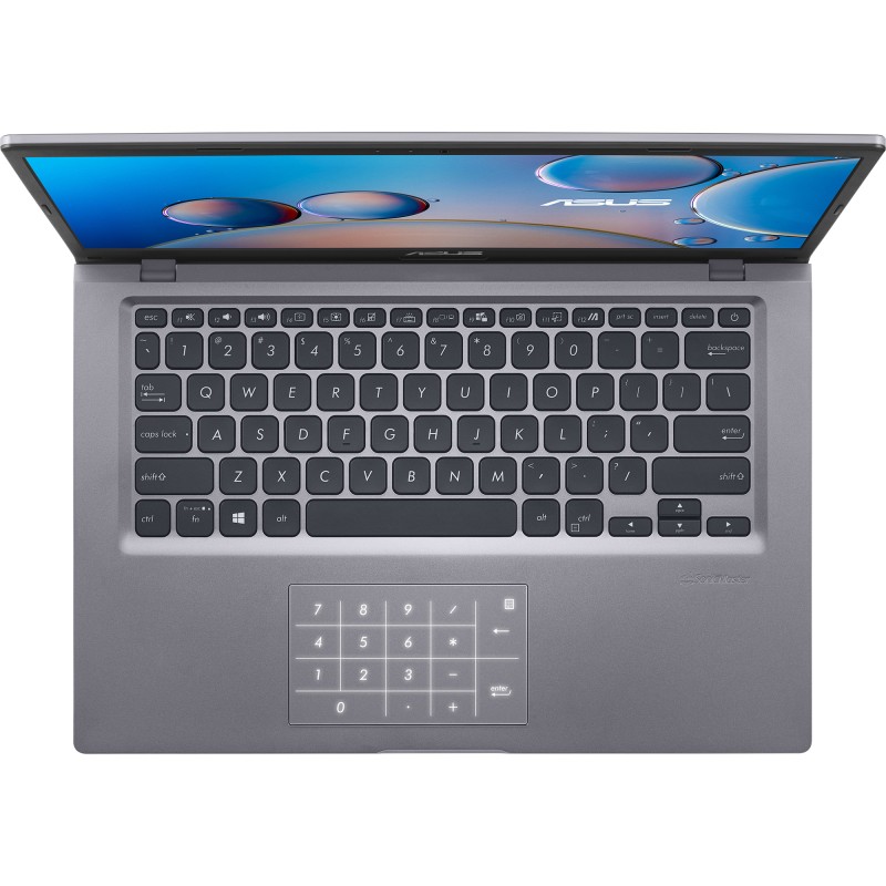 ASUS F415MA-BV163T - Portátil 14" HD (Celeron N4020, 4GB RAM, 256GB SSD, UHD Graphics 600, Windows 10 Home) Gris Pizarra - Teclado QWERTY español