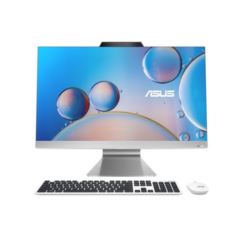 ASUS M3702WFAK-WA0270 - Sobremesa todo en uno 27" Full HD (AMD Ryzen 5 7520U, 16GB RAM, 512GB SSD, Radeon 610M, Sin Sistema Operativo) Blanco