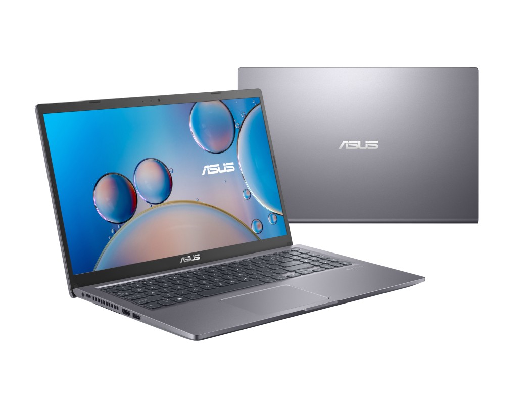 ASUS P1511CJA-BR1477R - Portátil 15.6" HD (Core i5-1035G1, 8GB RAM, 256GB SSD, UHD Graphics, Windows 10 Pro) Gris Pizarra - Teclado QWERTY español