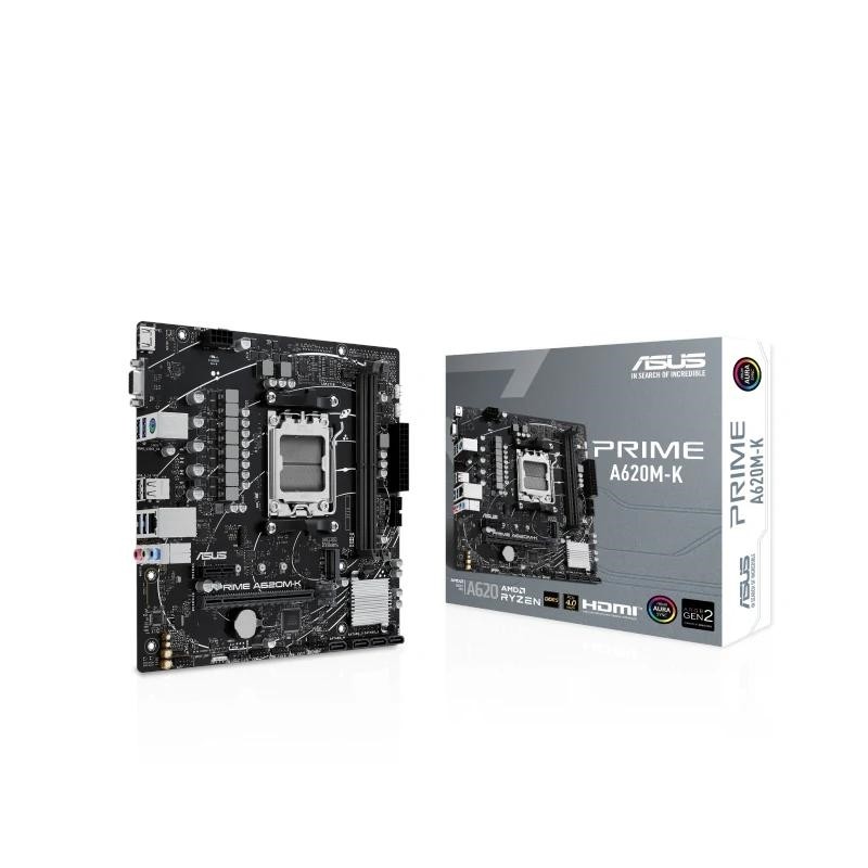 ASUS PRIME A620M-K AMD A620 Zócalo AM5 micro ATX