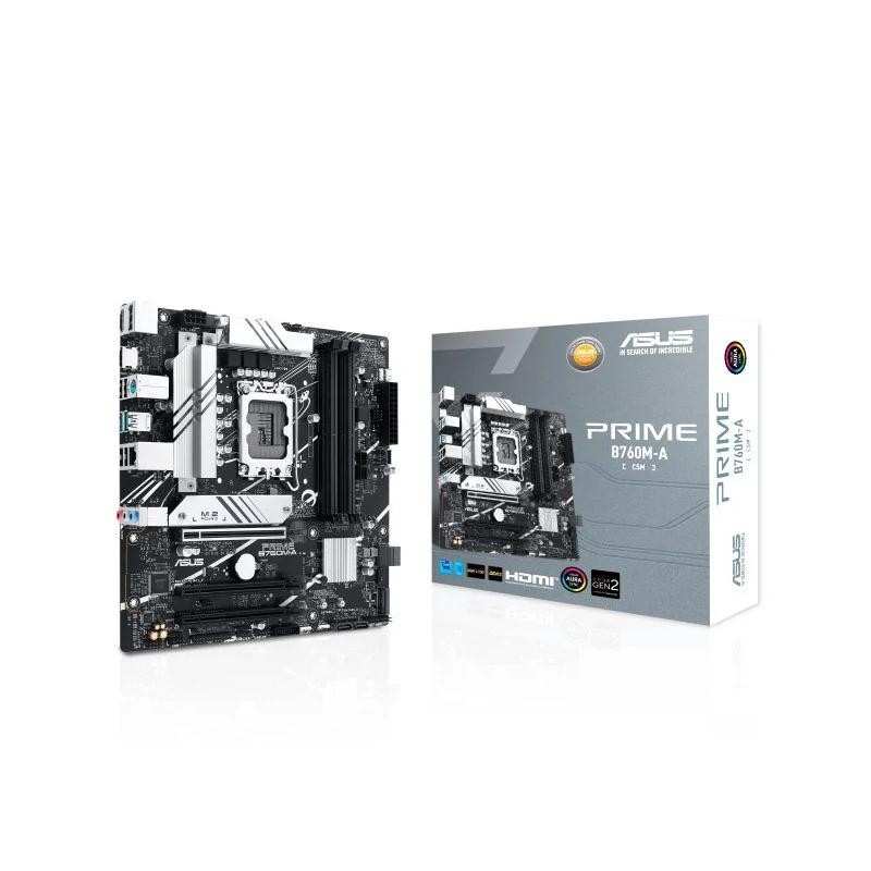 ASUS PRIME B760M-A D4-CSM Intel B760 LGA 1700 micro ATX