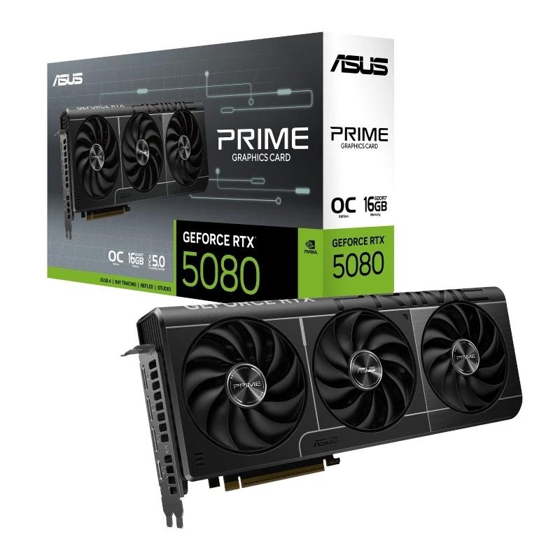ASUS Prime -RTX5080-O16G NVIDIA GeForce RTX 5080 16GB GDDR7