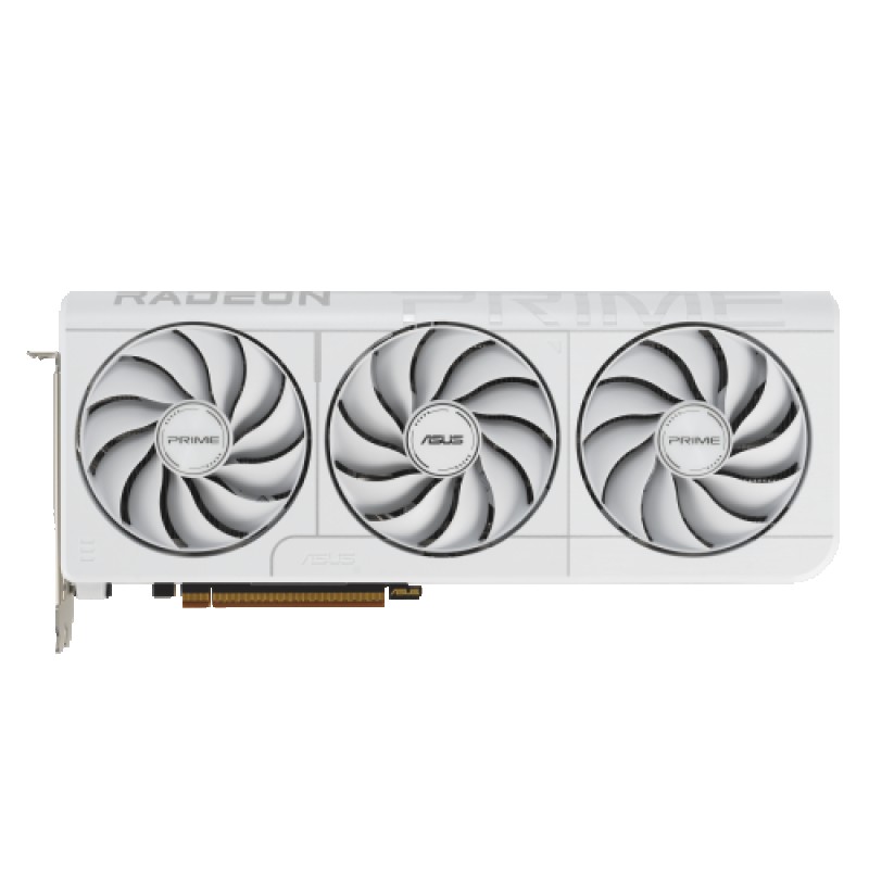 ASUS Prime -RX9070XT-O16G-WHITE AMD Radeon RX 9070 XT 16GB GDDR6