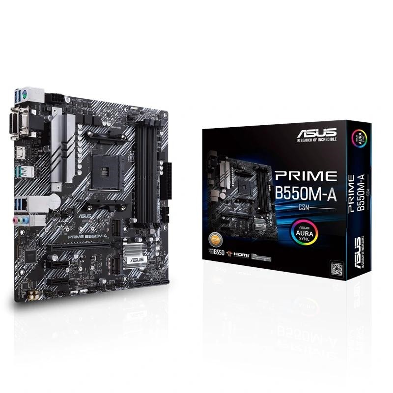 ASUS Prime B550M-A/CSM AMD B550 Zócalo AM4 micro ATX