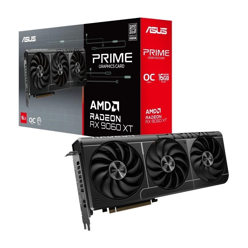 ASUS Prime Radeon RX 9060 XT O16G AMD 16GB GDDR6