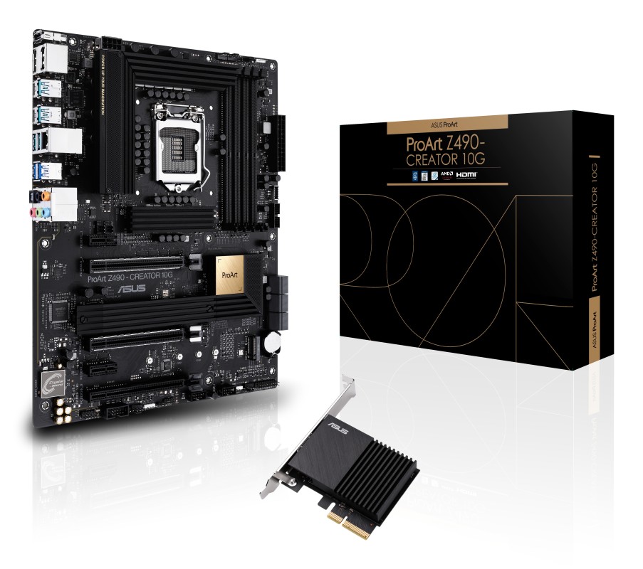 ASUS ProArt Z490-CREATOR 10G Intel Z490 LGA 1200 ATX