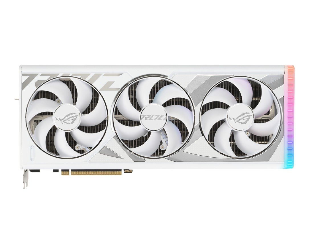 ASUS ROG -STRIX-RTX4080-O16G-WHITE NVIDIA GeForce RTX 4080 16GB GDDR6X