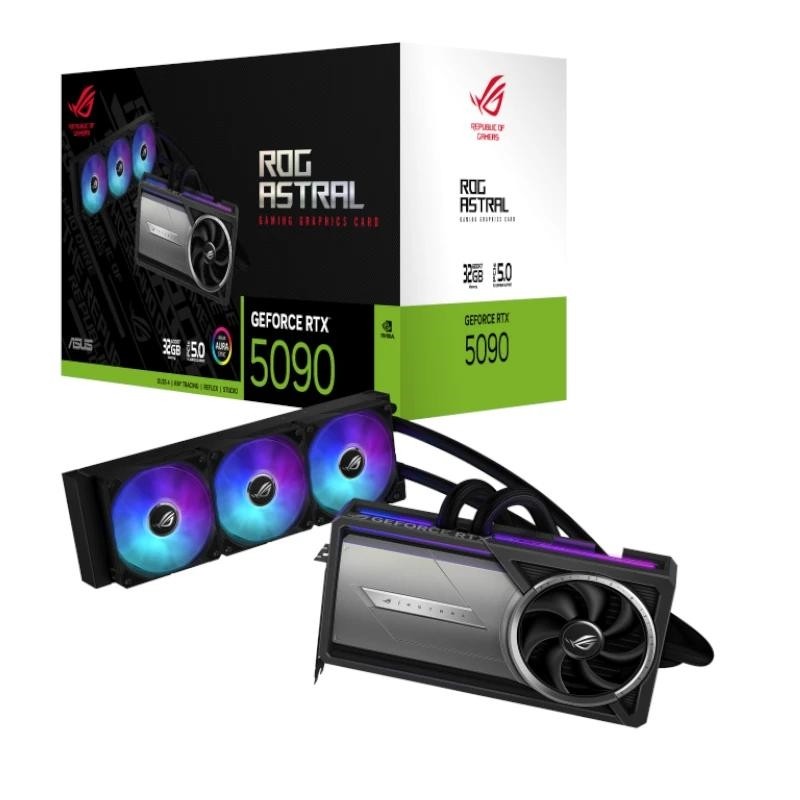 ASUS ROG Astral - -LC-RTX5090-O32G-GAMING NVIDIA GeForce RTX 5090 32GB GDDR7