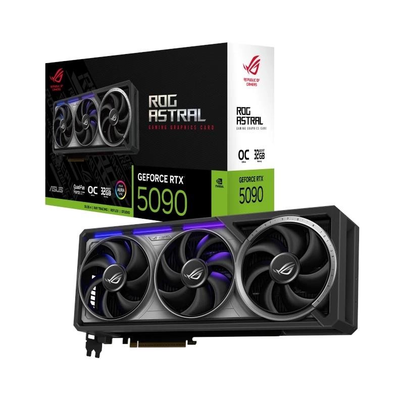 ASUS ROG Astral - -RTX5090-O32G-GAMING NVIDIA GeForce RTX 5090 32GB GDDR7