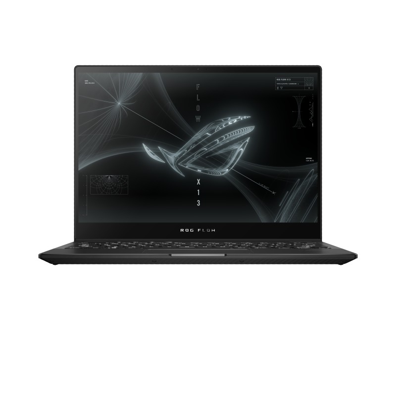 ASUS ROG Flow X13 GV301QC-K6120T - Portátil Gaming de 13.4" WUXGA 120Hz (Ryzen 9 5980HS, 32GB RAM, 1TB SSD, GeForce RTX 3050 4GB, Windows 10 Home) Ne