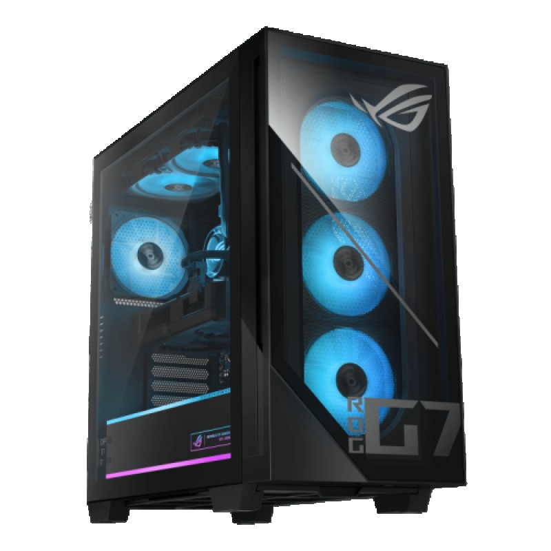 ASUS ROG G700 G700TF-09285K0830 - Sobremesa Gaming de (Intel Core Ultra 9 285K, 64GB RAM, 2TB SSD, NVIDIA RTX 5080 16GB, Sin Sistema Operativo) Negro
