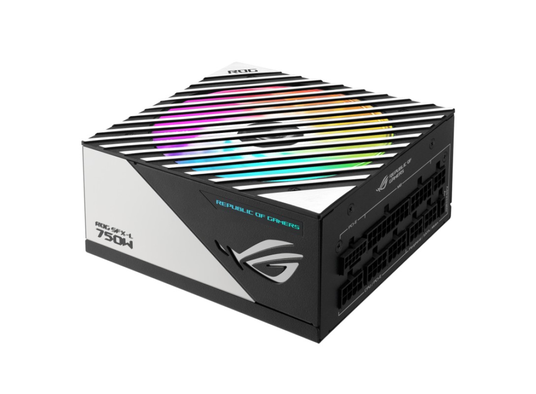 ASUS ROG Loki SFX-L 750W Platinum unidad de fuente de alimentación 20+4 pin ATX Negro, Plata