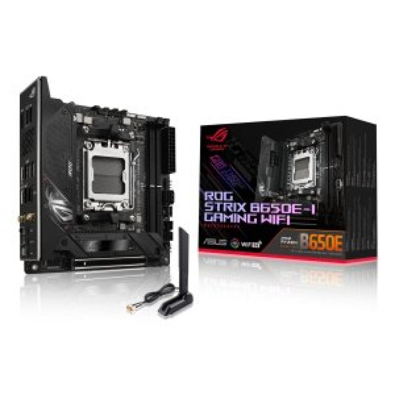 ASUS ROG STRIX B650E-I GAMING WIFI AMD B650 Zócalo AM5 mini ITX