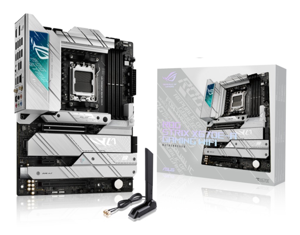 ASUS ROG STRIX X670E-A GAMING WIFI AMD X670 Zócalo AM5 ATX