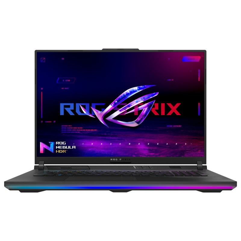ASUS ROG Strix SCAR 18 G834JYR-R6002W - Ordenador Portátil Gaming de 18" WQXGA 240Hz (Intel Core i9-14900HX, 64GB RAM, 1TB + 1TB SSD, NVIDIA RTX 4090