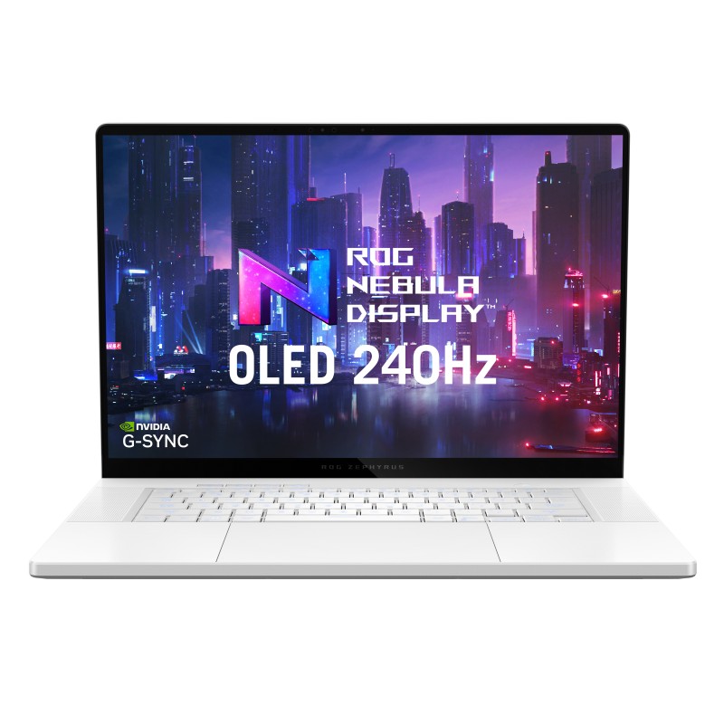 ASUS ROG Zephyrus G16 OLED GU605MV-QR046W - Ordenador Portátil Gaming de 16" WQXGA 240Hz (Core Ultra 9 185H, 32GB RAM, 1TB SSD, RTX 4060 8GB, Windows