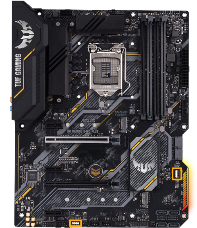 ASUS TUF GAMING B460-PLUS Intel B460 LGA 1200 ATX